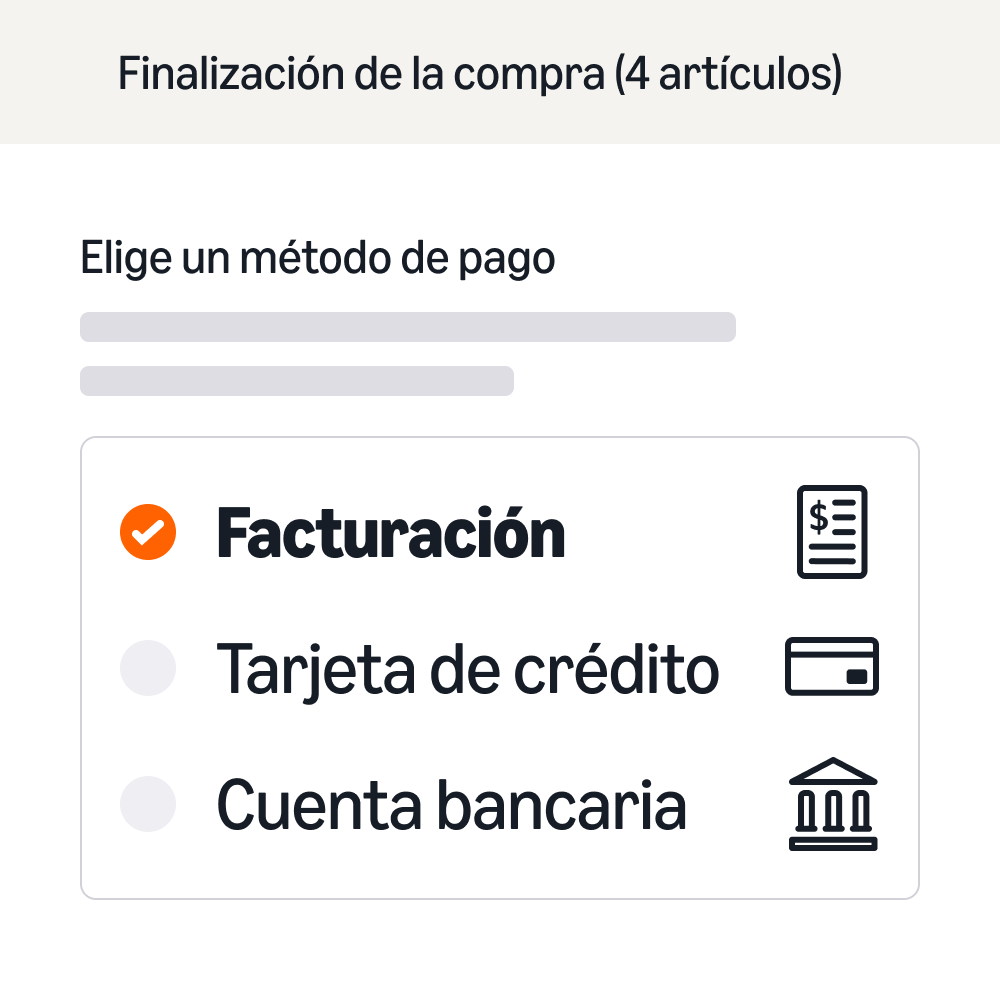 métodos de pago