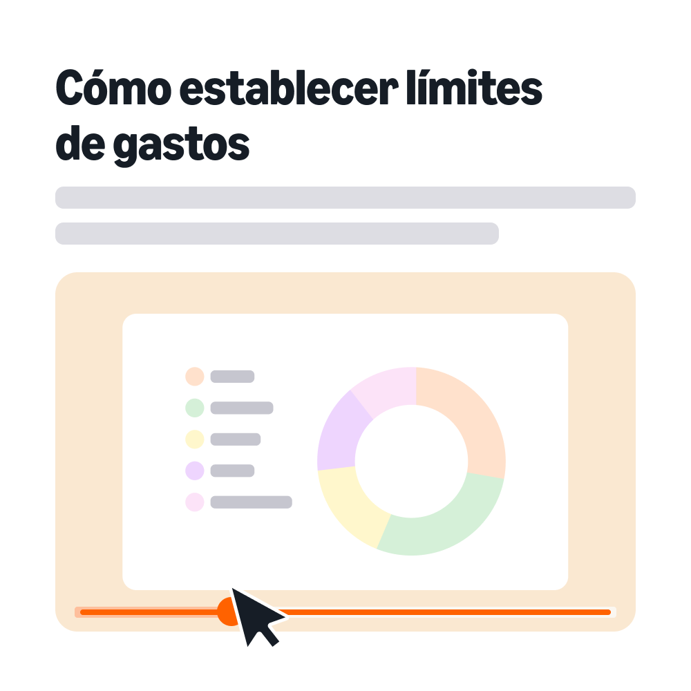 cómo establecer límites de gasto