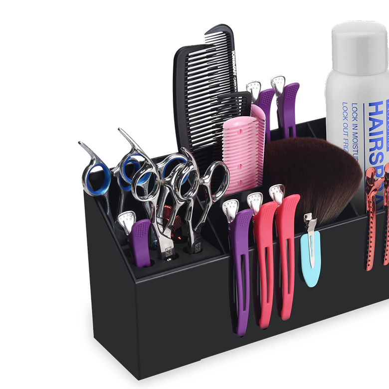 scissors and combs